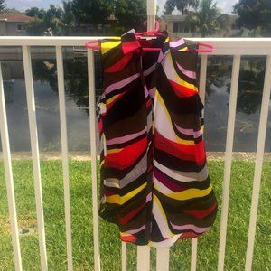 Colorful Dana Buchman lightweight blouse